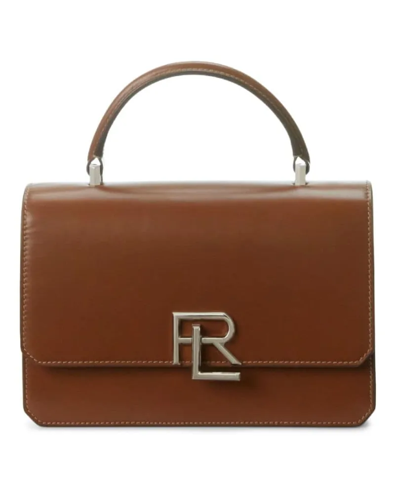 Ralph Lauren Umhängetasche mit Logo-Schild - Braun Braun