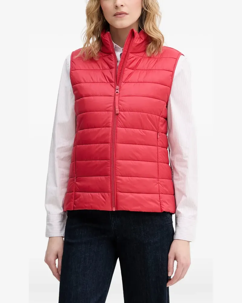 Benetton quilted gilet - Rot Rot