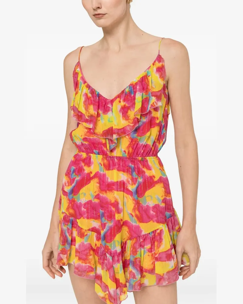 NISSA backless silk mini dress - Rosa Rosa