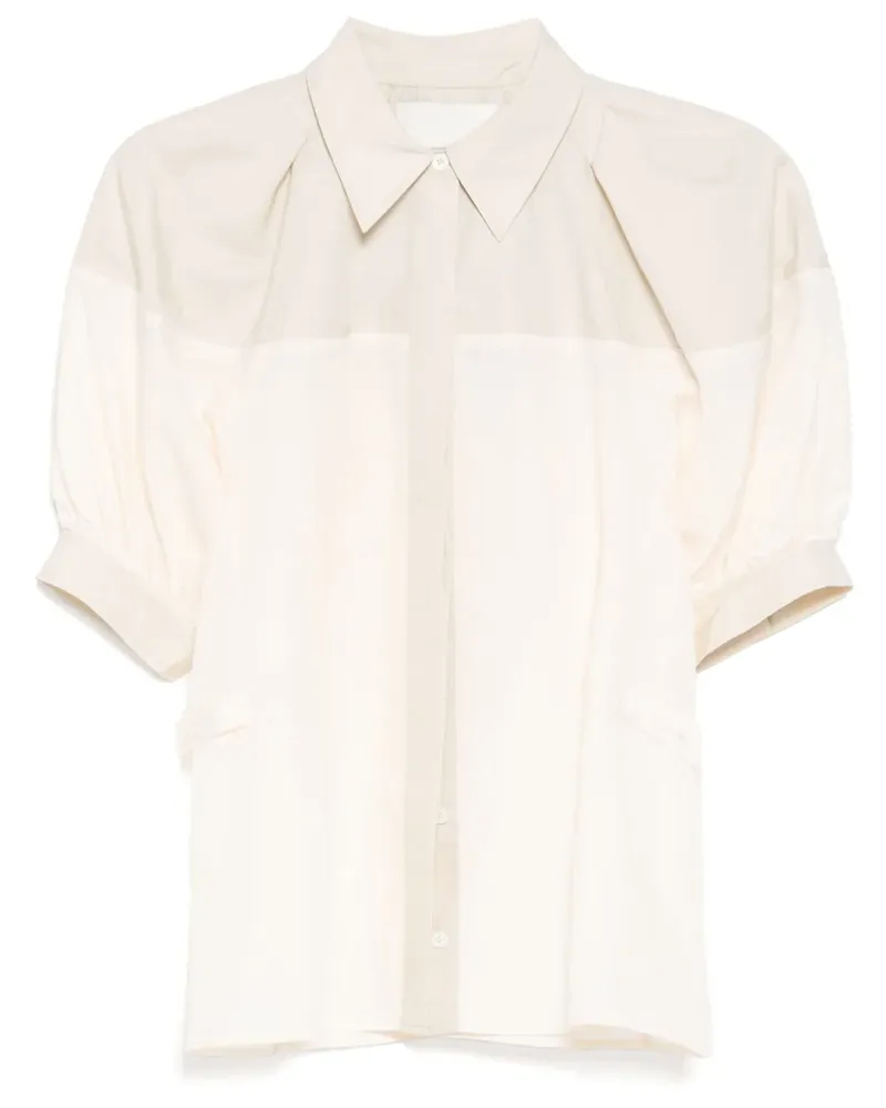 3.1 phillip lim Hemd mit Laternenärmeln - Nude Nude