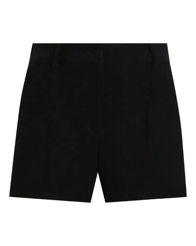 Dolce & Gabbana Klassische High-Waist-Shorts - Schwarz Schwarz