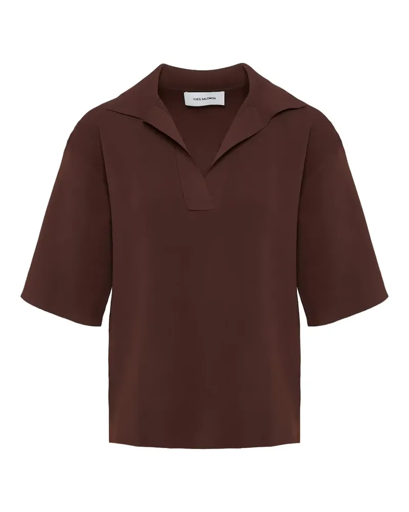 Yves Salomon Gestricktes Oberteil - Braun Braun