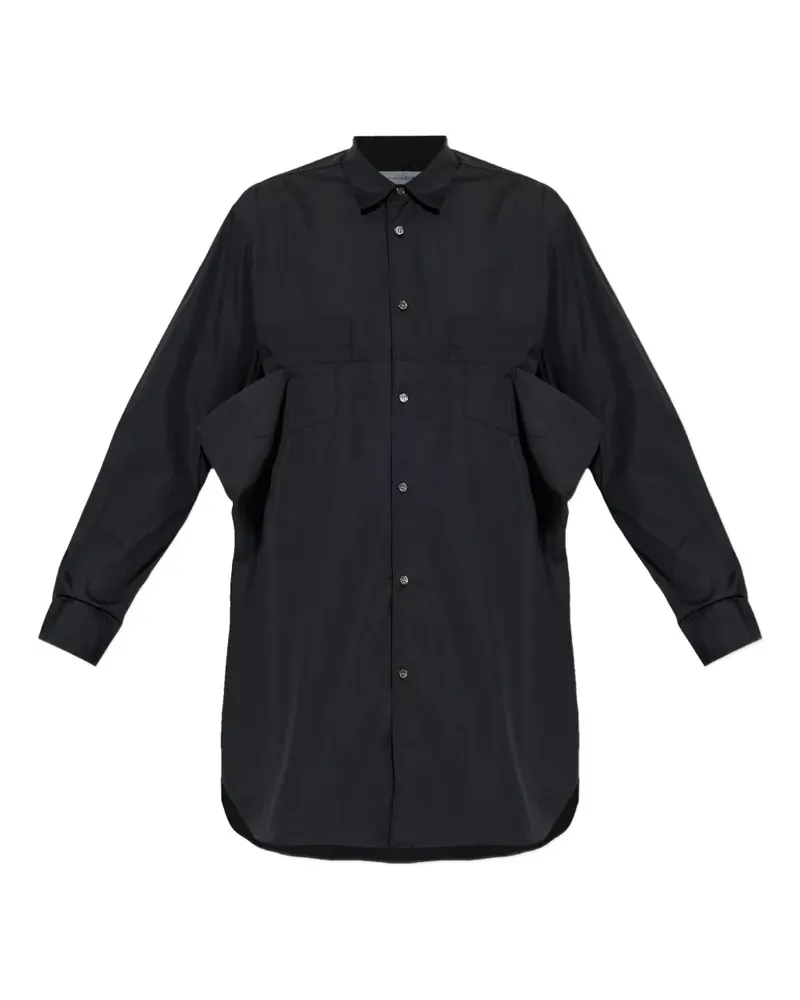 Comme des Garçons Hemd mit Taschendetail - Schwarz Schwarz