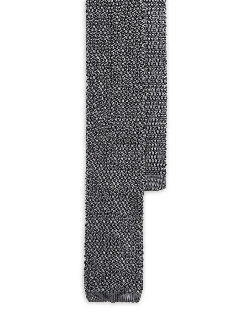 Ralph Lauren Gestrickte Krawatte - Grau Grau