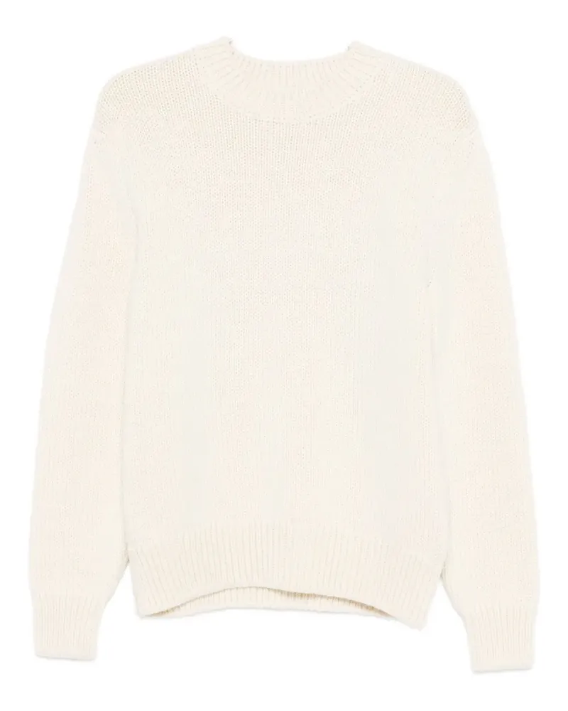 Sunspel crew-neck sweater - Nude Nude