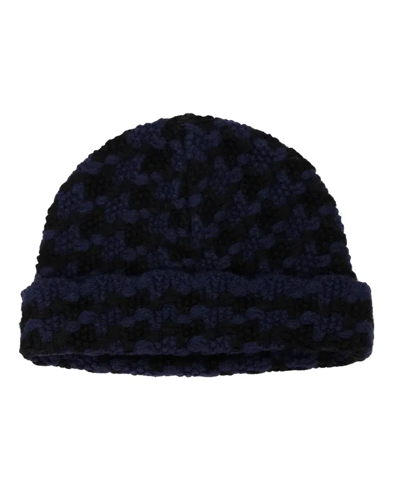 Aimé Leon Dore houndstooth beanie - Schwarz Schwarz