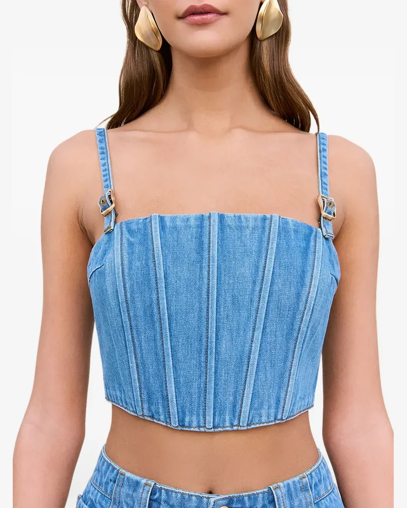 Cult Gaia Lauren Oberteil - Blau Blau