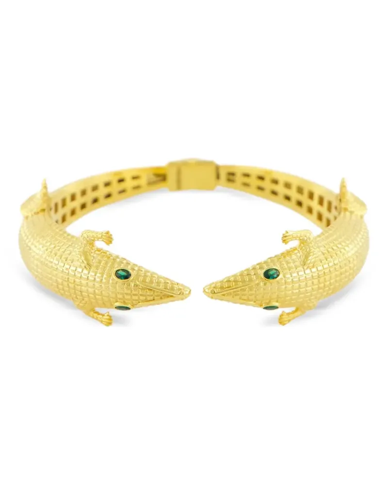 Begüm Khan Croco Armband - Gold Gold