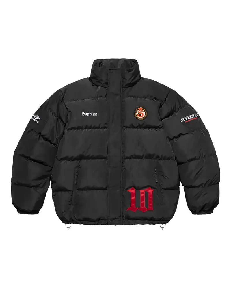 Supreme Being x Umbro® Jacke mit Logo-Patch - Schwarz Schwarz