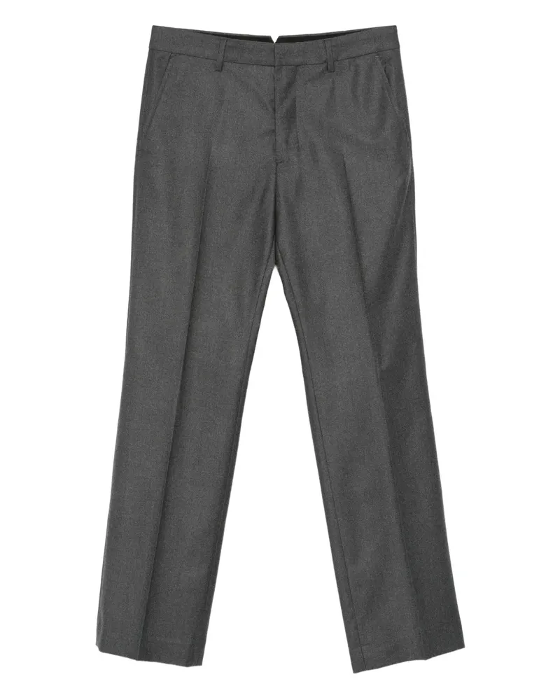 AMI Paris pressed-crease trousers - Grau Grau