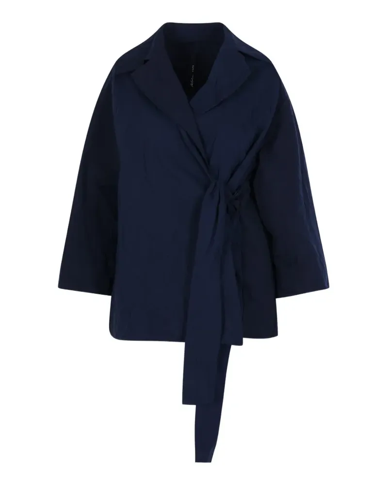 Maria Calderara tie-fastening jacket - Blau Blau