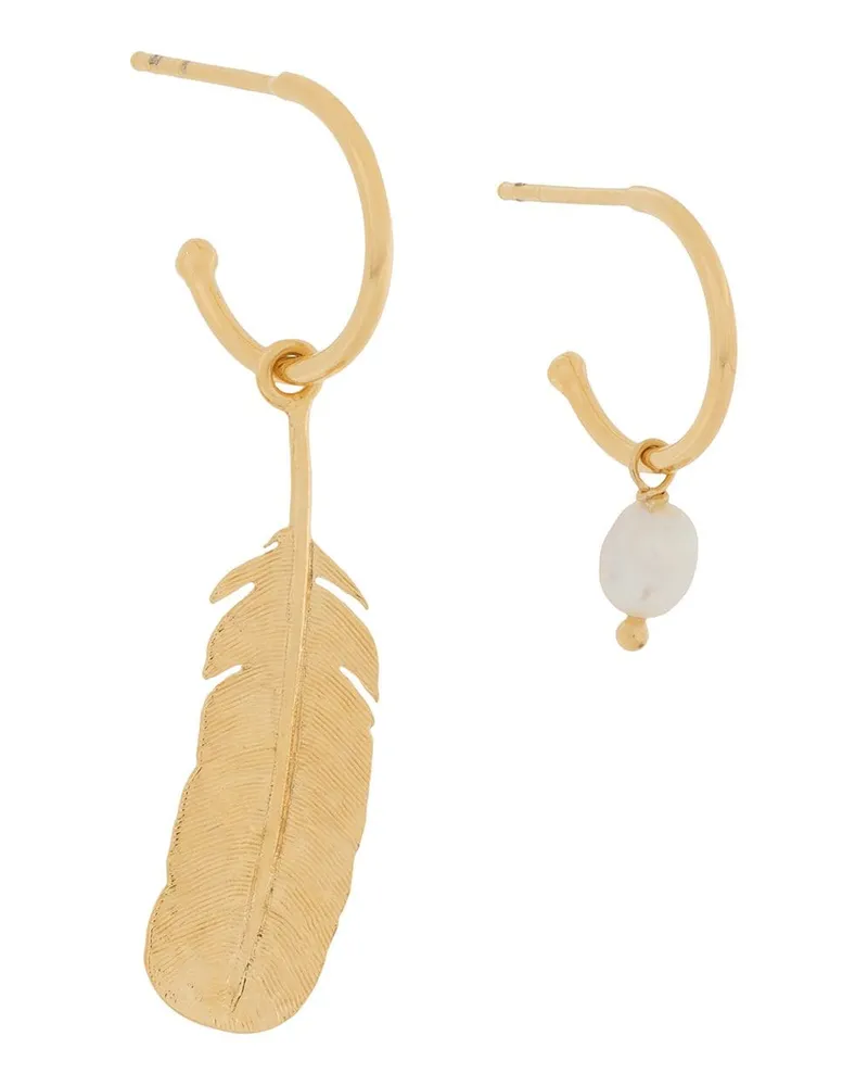 Wouters & Hendrix Ohrringe mit Perlen - Gold Gold