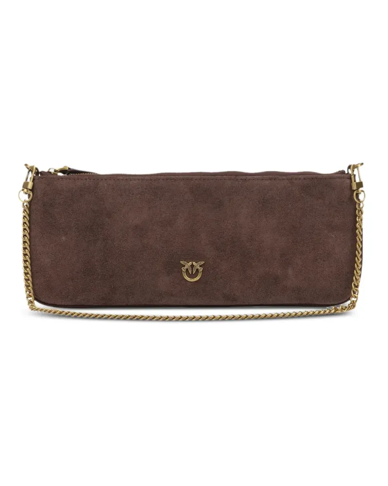Pinko Love Birds clutch bag - Braun Braun