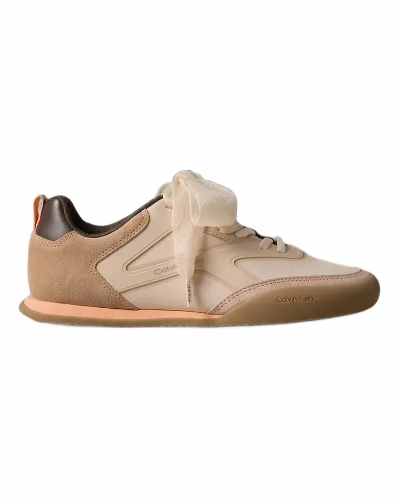 Calvin Klein Kayla Sneakers mit Organza-Schleife - Nude Nude