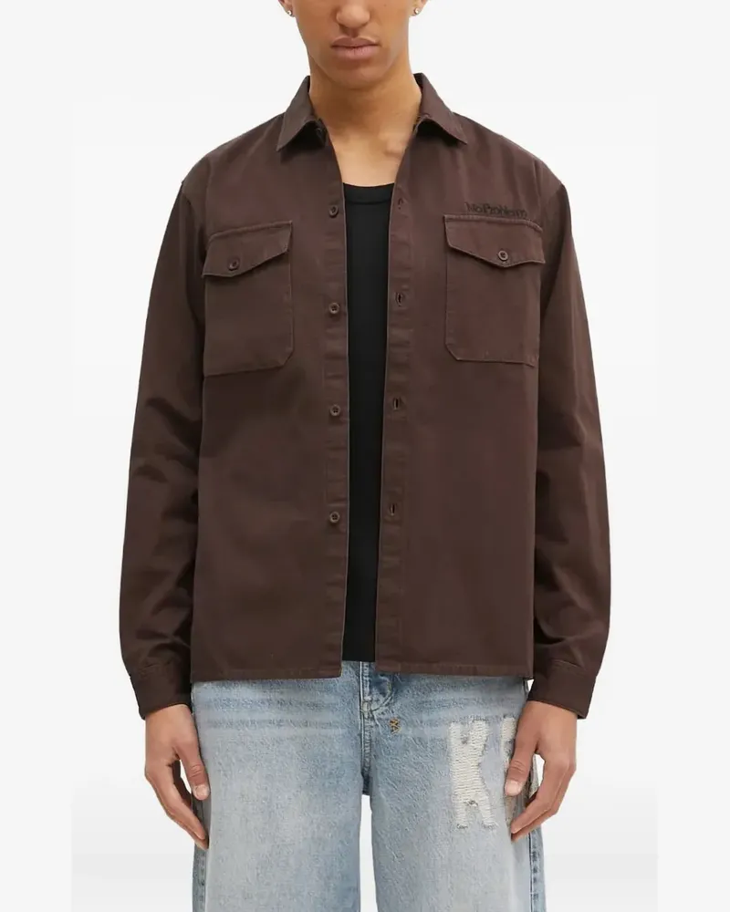 Aries Klassisches Hemd - BROWN Brown