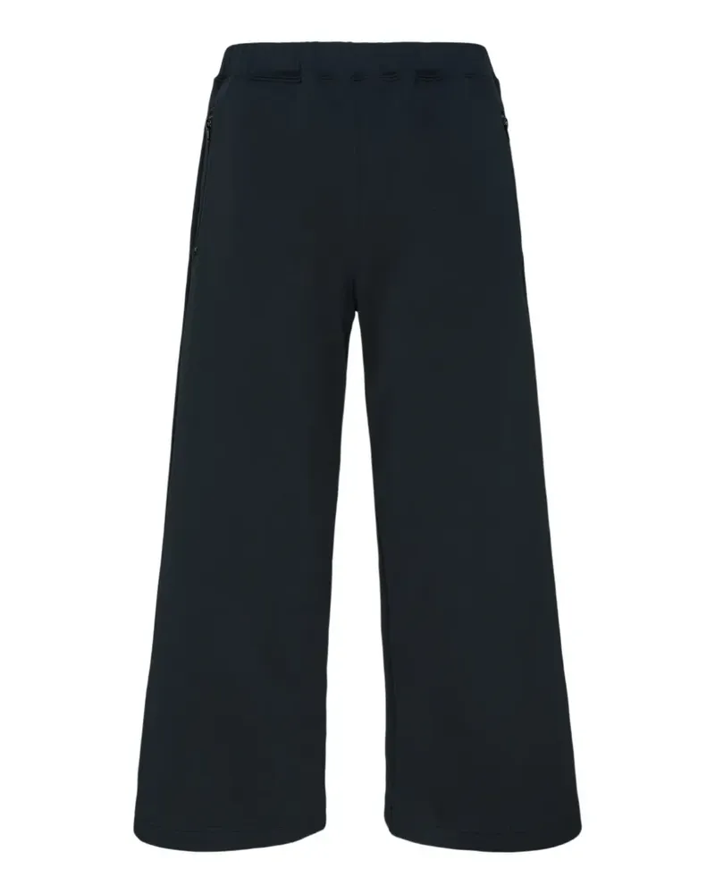 Comme des Garçons Jersey-Hose mit weitem Bein - Schwarz Schwarz