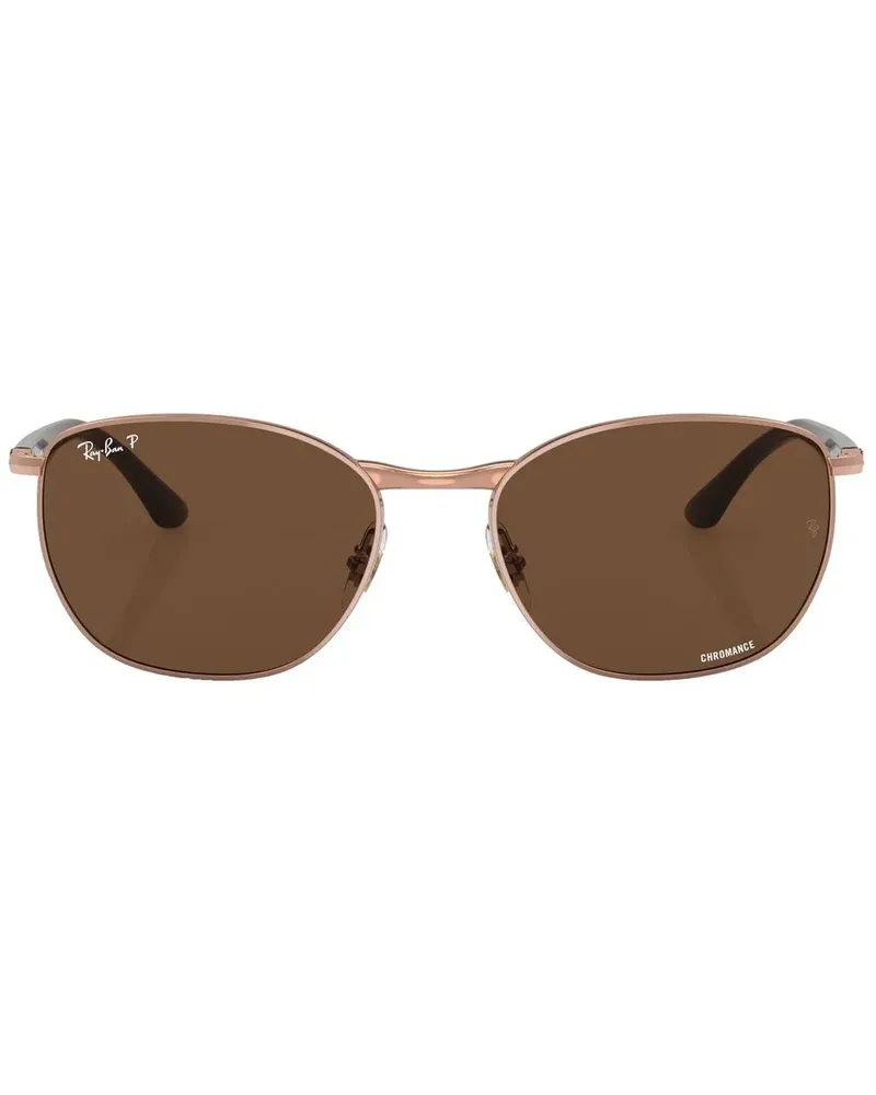 Ray Ban Sonnenbrille mit rundem Gestell - Rosa Rosa