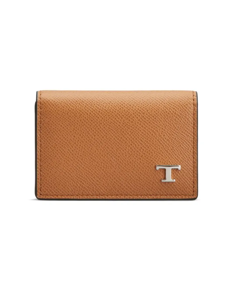TOD'S T Timeless Portemonnaie - Braun Braun