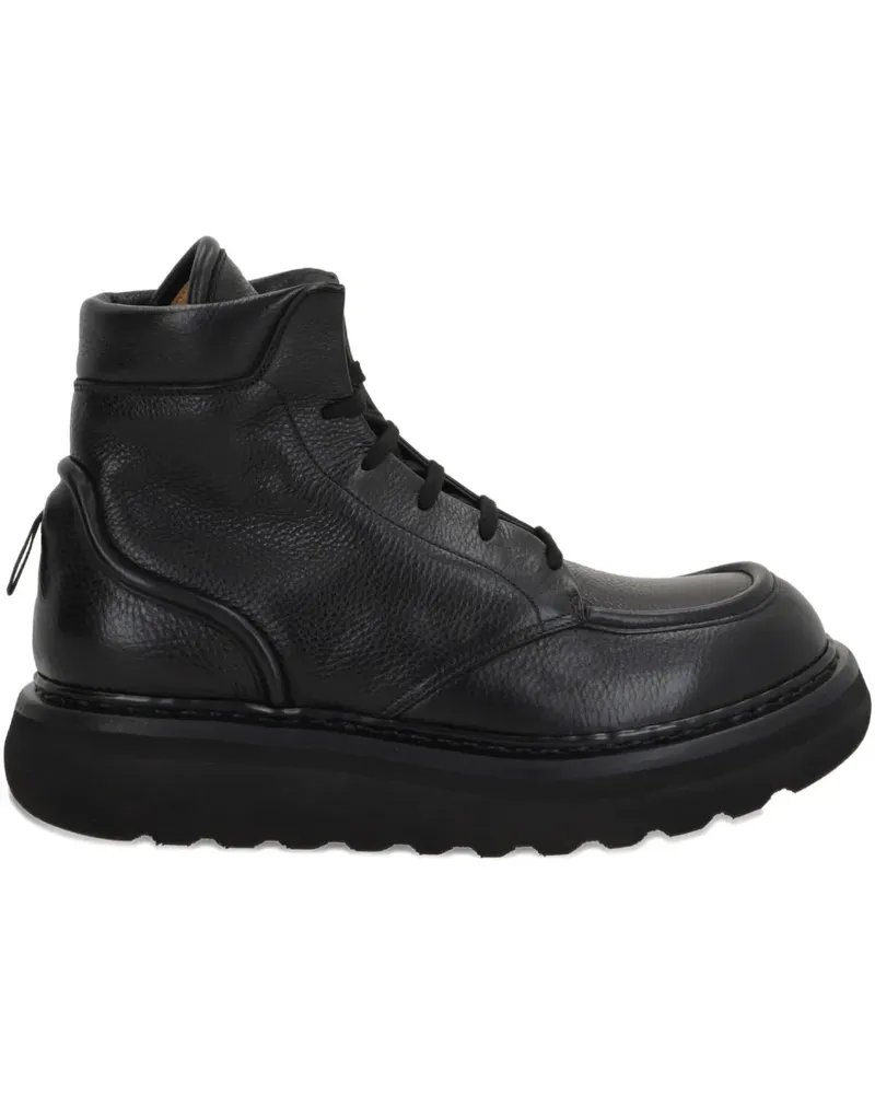 Premiata lace-up chunky-sole boots - Schwarz Schwarz