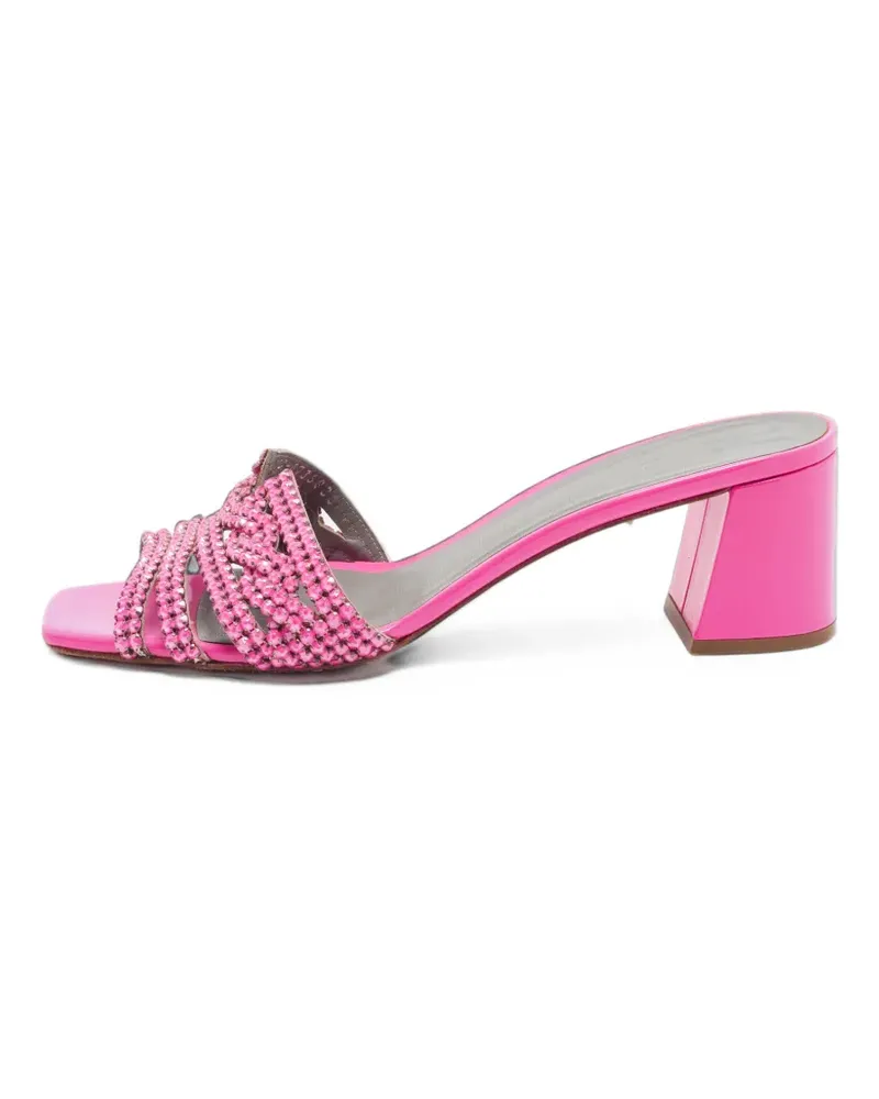 Gina Sandalen mit Kristallen - Rosa Rosa
