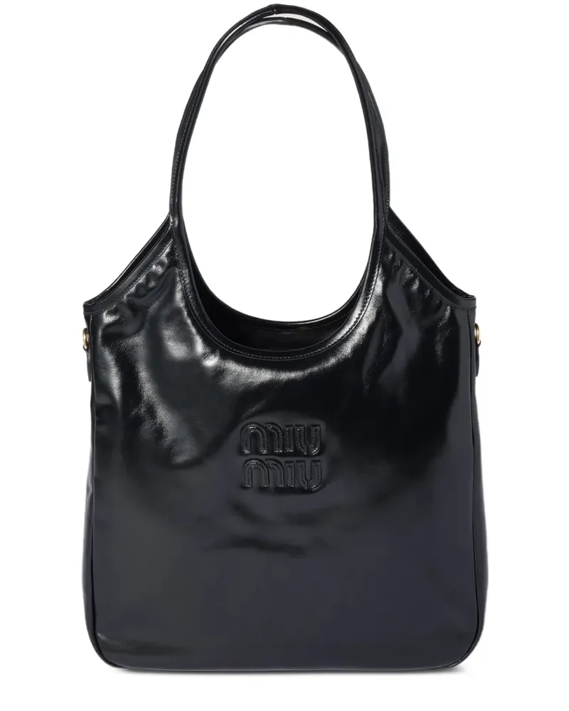 Miu Miu Ivy Handtasche - Schwarz Schwarz