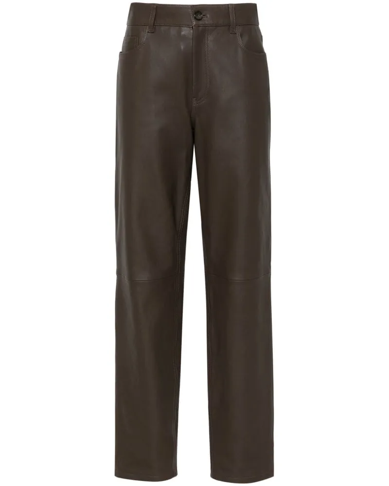 Totême 5 Pocket Hose - Braun Braun