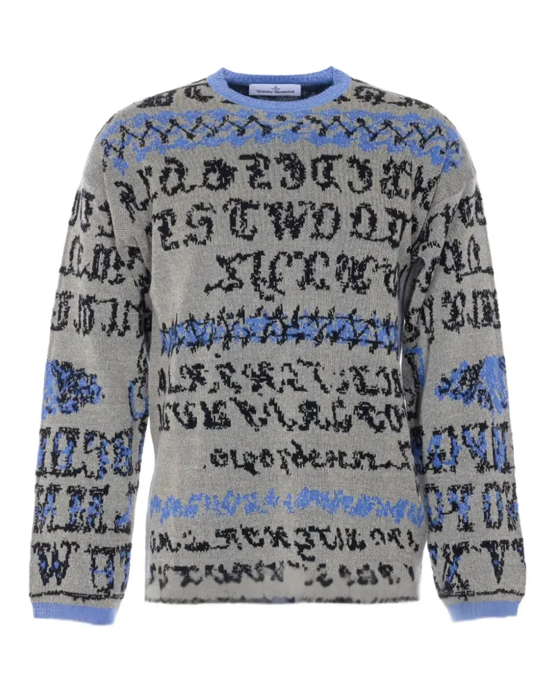 Vivienne Westwood Lily crew-neck sweater - Grau Grau