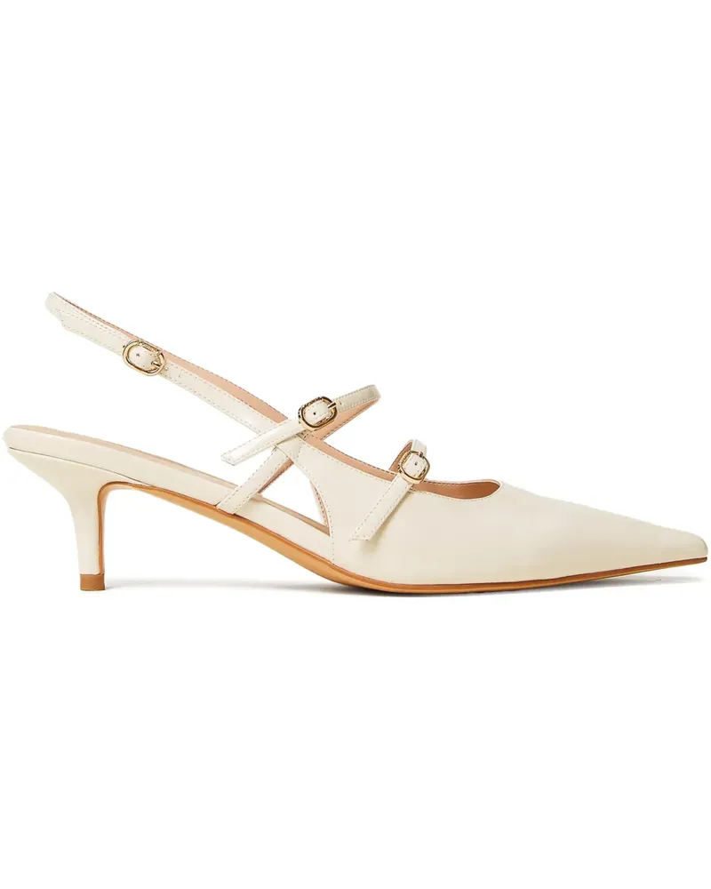 Twin-Set Slingback-Pumps mit Riemen - Nude Nude