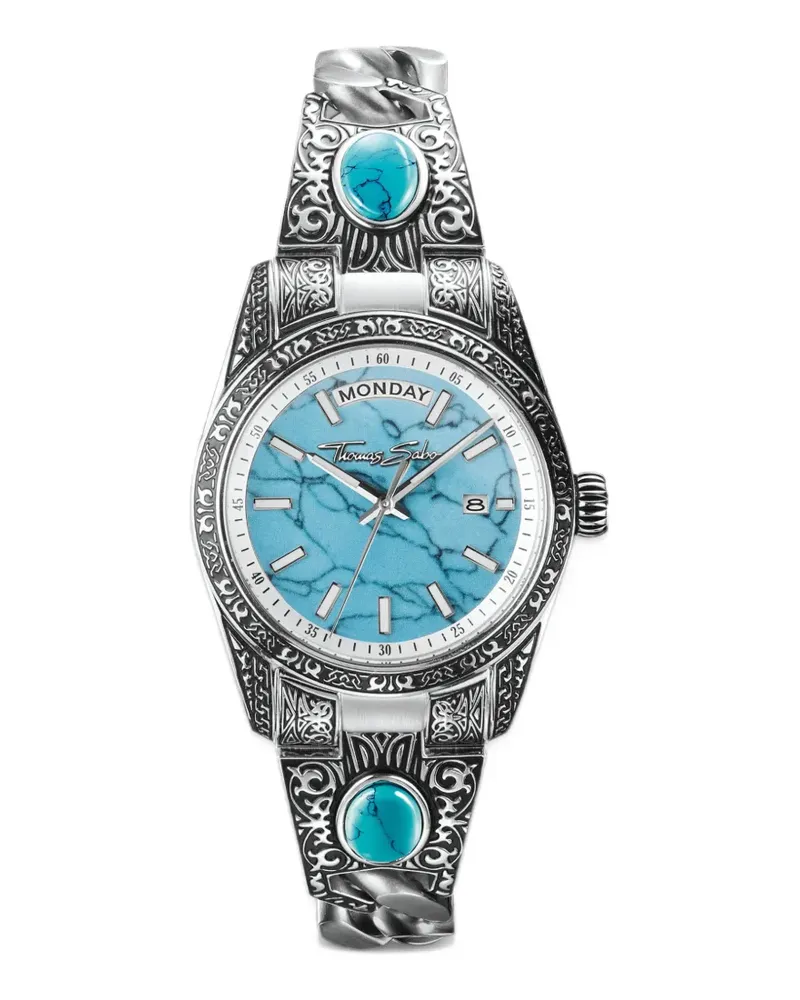 Thomas Sabo Western Accanthus Rebel 36mm watch - Blau Blau