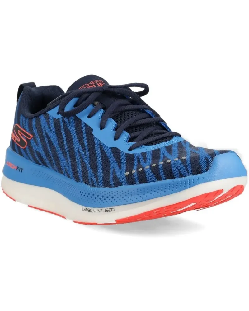 Skechers Sneakers mit Zebra-Print - Blau Blau