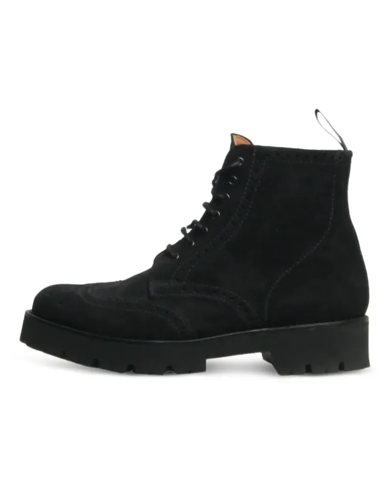 Grenson  Stiefeletten aus Wildleder - Schwarz Schwarz
