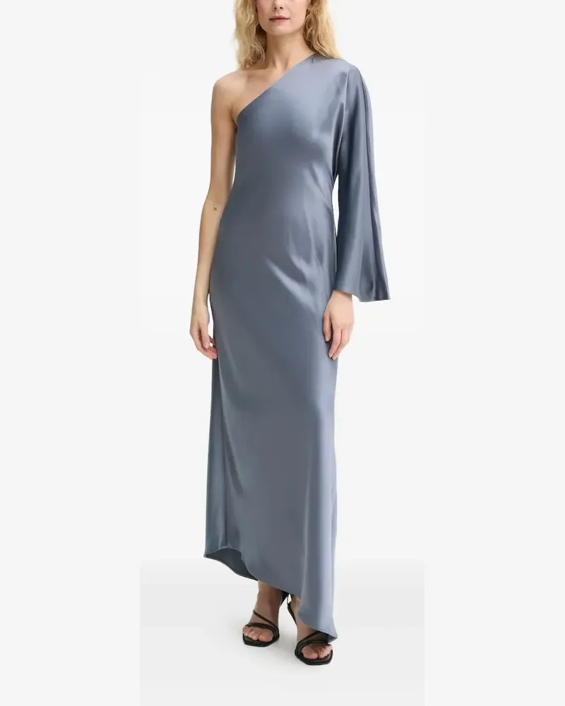 By Malene Birger Avilas One-Shoulder-Maxikleid - Blau Blau
