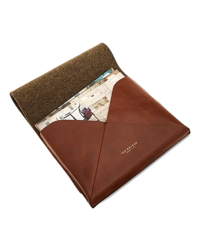 The Bridge envelope leather magazine racks - Braun Braun