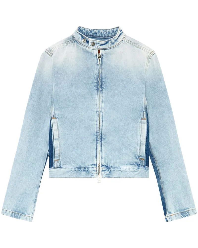 Diesel De-Glory Jeansjacke Blau