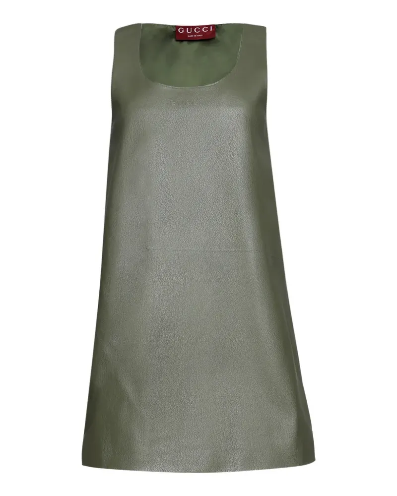 Gucci sleeveless mini dress - Grün Grün