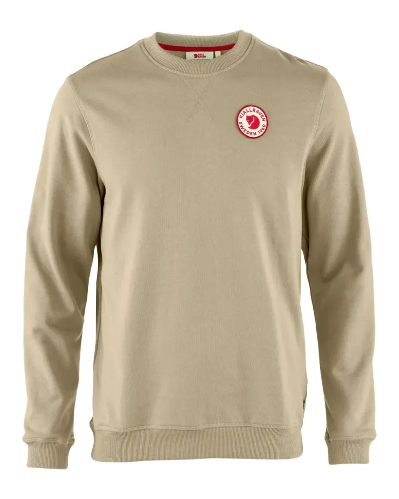 Fjäll Räven 1960 logo-patch sweatshirt - Nude Nude
