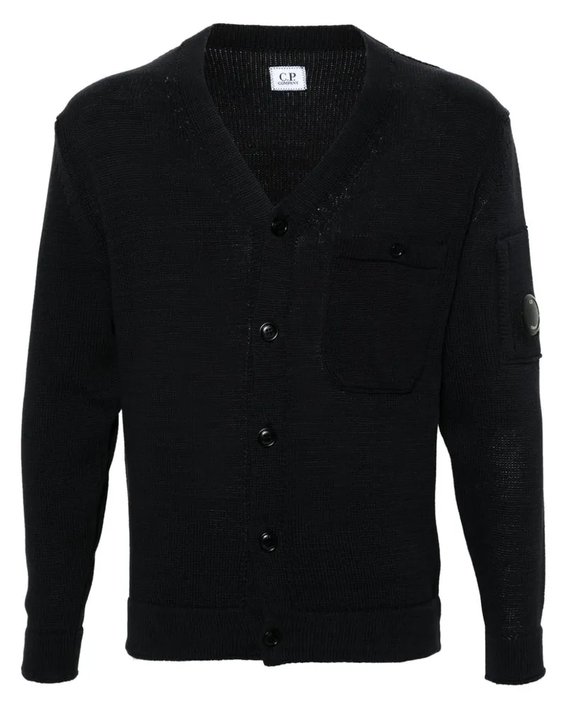 C.P. Company Compact Cardigan aus Baumwolle - Blau Blau