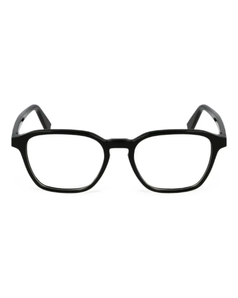 Paul Smith Adbroke Brille mit geometrischem Gestell - Schwarz Schwarz
