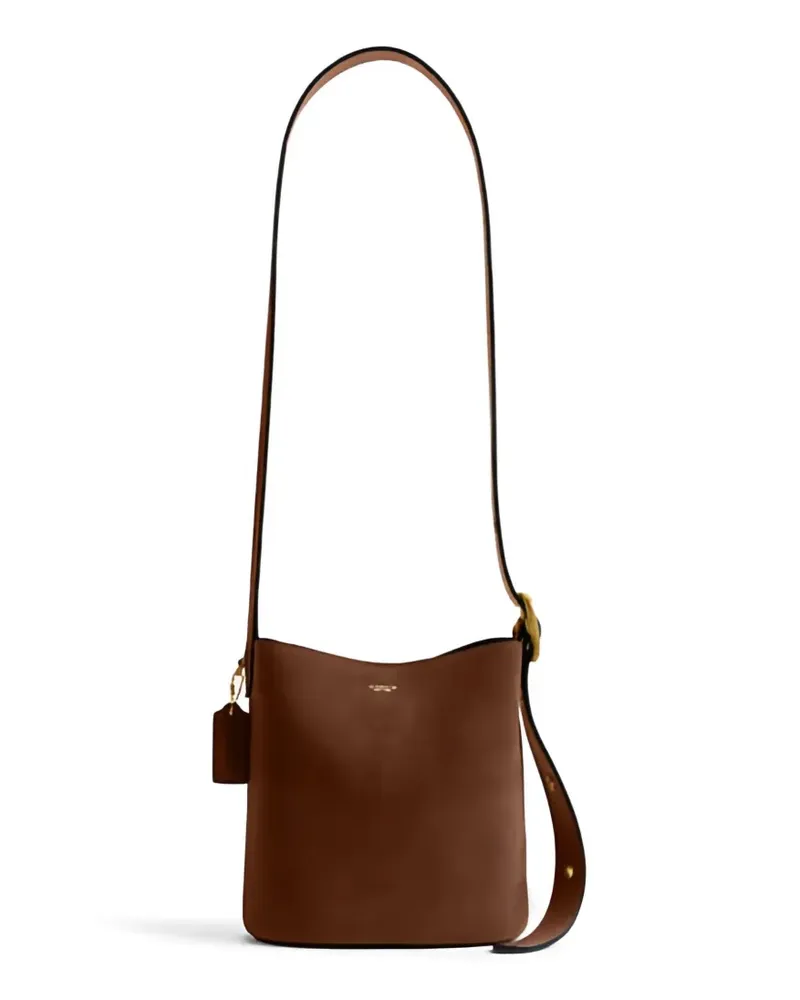 Coach Bleecker Schultertasche 21cm - Braun Braun