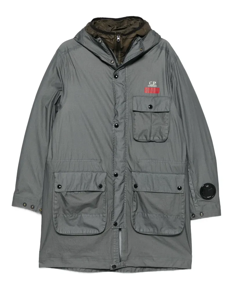 C.P. Company Mille hooded coat - Grau Grau