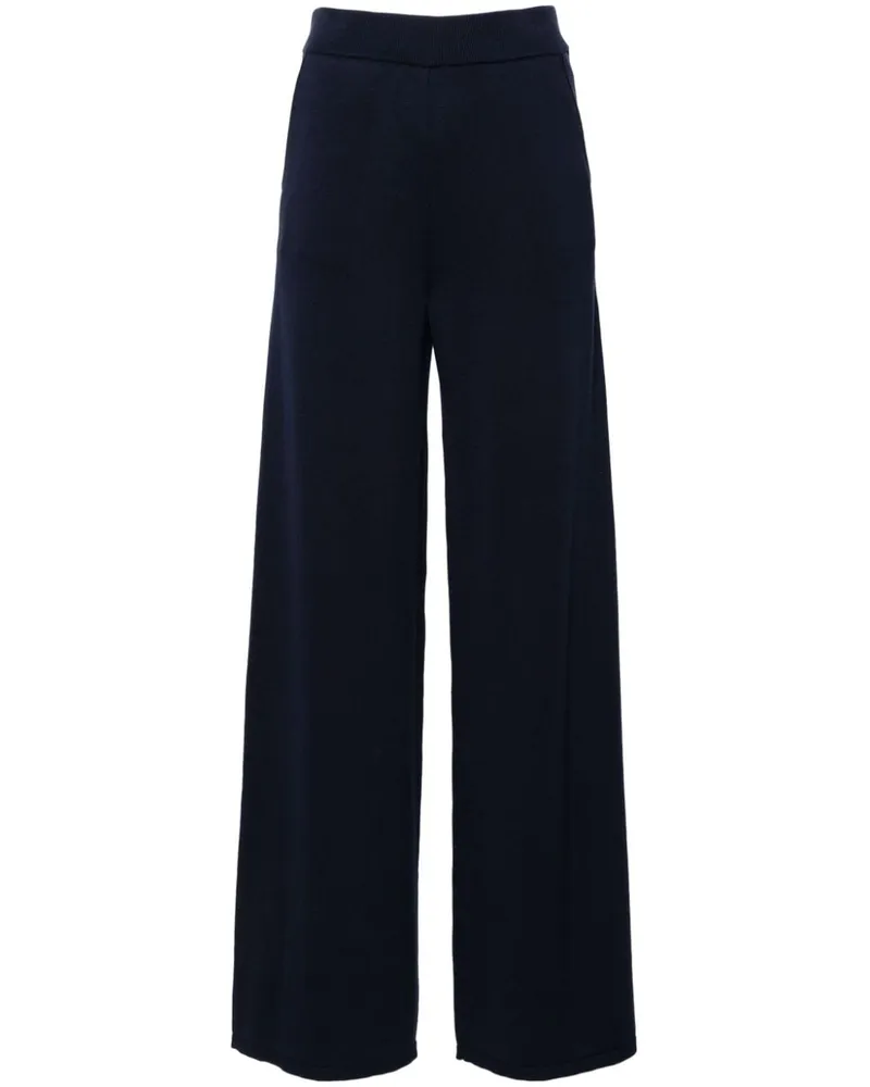 Claudie Pierlot Fein gestrickte Hose Blau