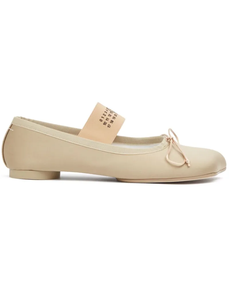 Maison Margiela Anatomic Ballerinas - Nude Nude