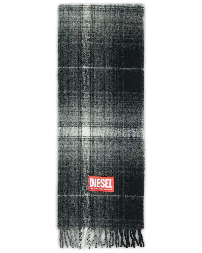 Diesel S-Bestro Schal - Schwarz Schwarz