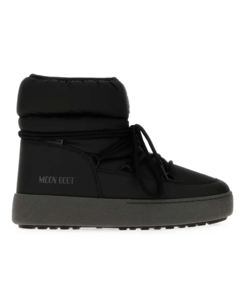 Moon Boot Ltrack Low Stiefel aus Nylon - Schwarz Schwarz