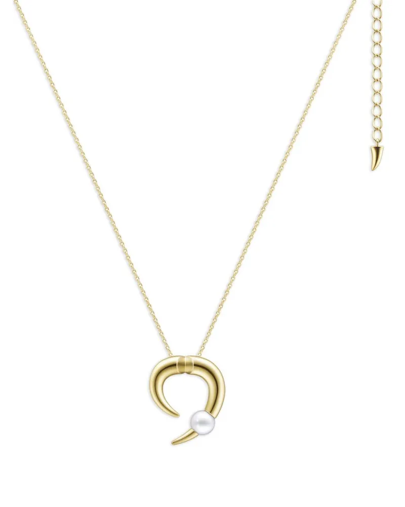 TASAKI 18kt Collection Line Danger Horn Gelbgold-Perlenkette Gold
