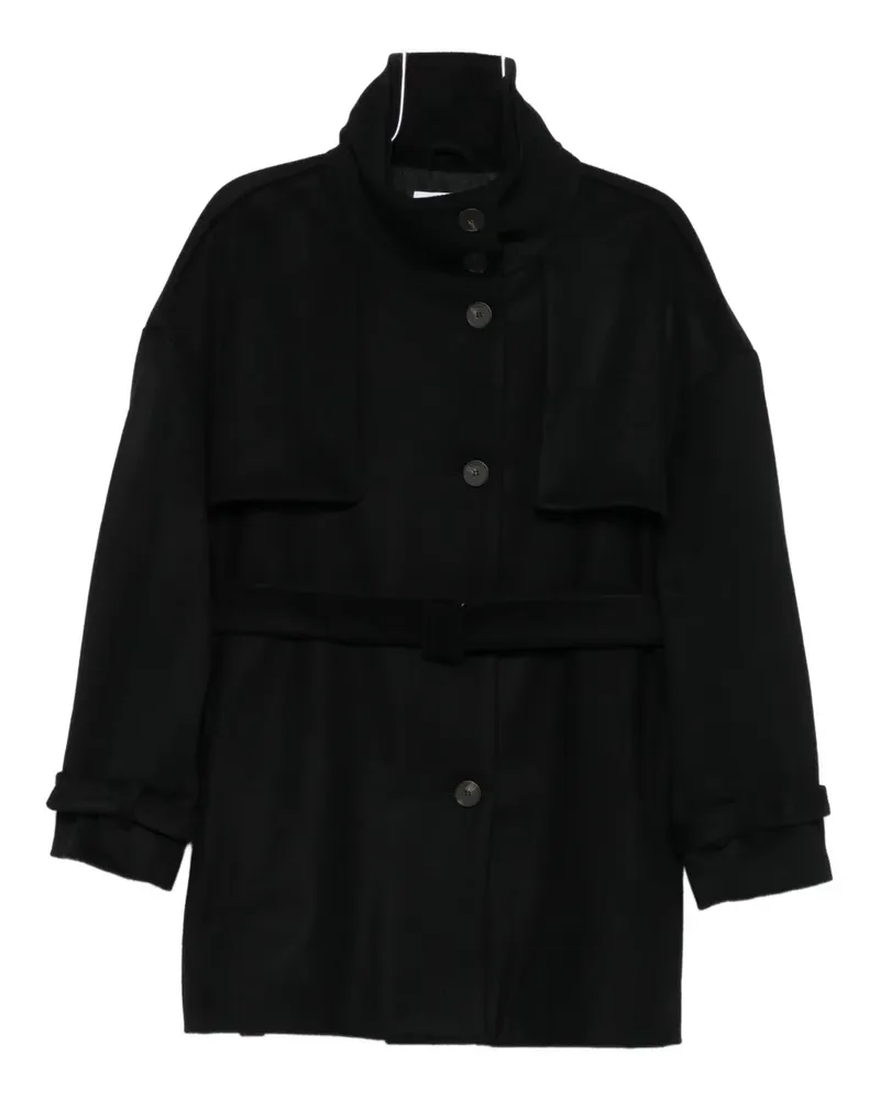 Raquel Diniz Enea belted coat - Schwarz Schwarz