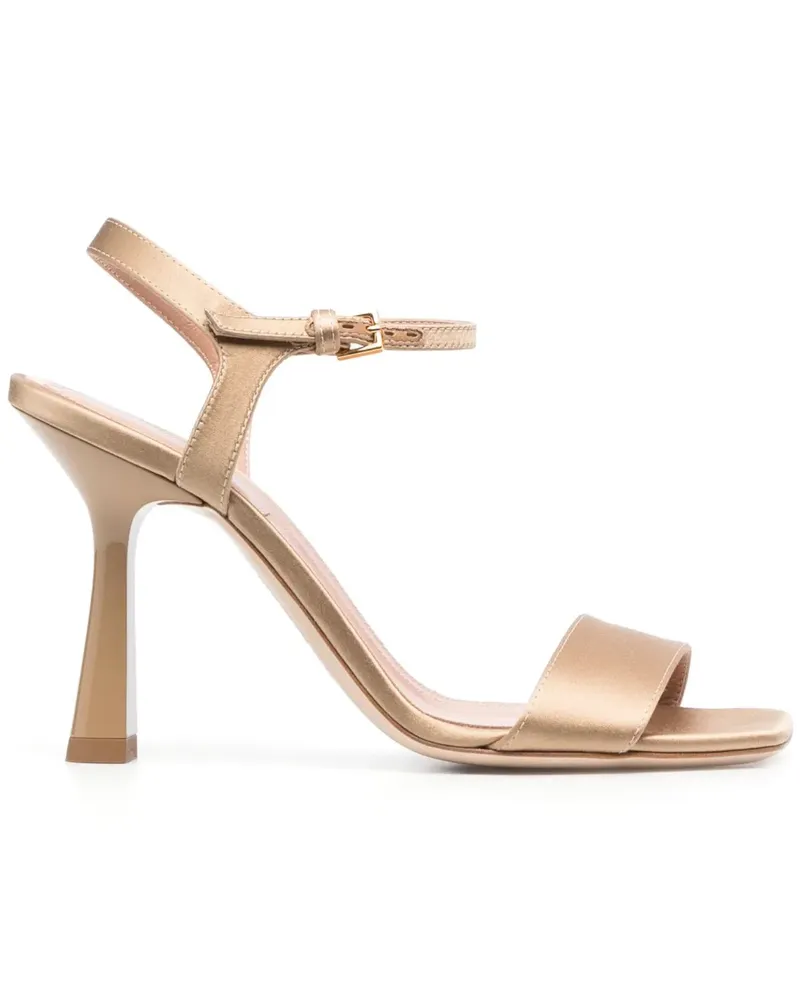 Alberta Ferretti Sandalen mit Knöchelriemen - Nude Nude