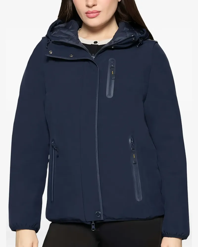 Betty Barclay hooded zip-up jacket - Blau Blau