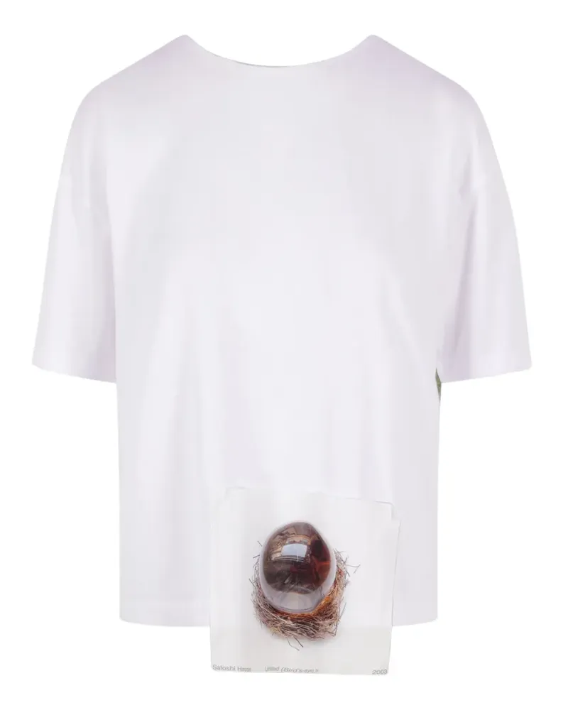 Maria Calderara graphic-print T-shirt - Weiß Weiß