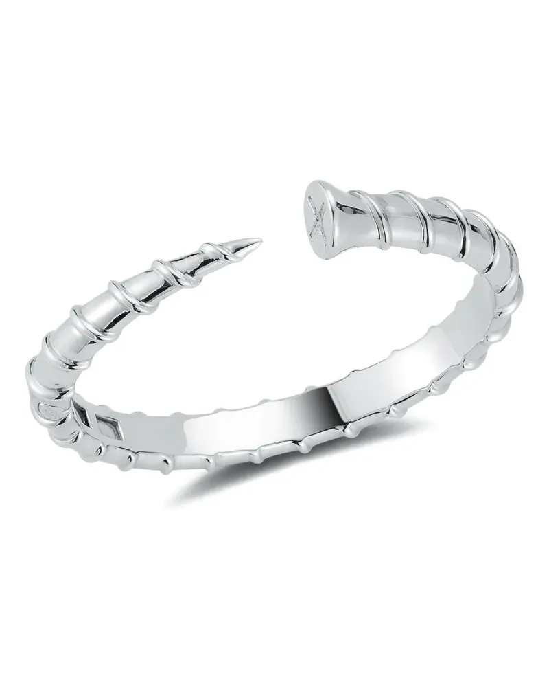 MATEO screw bracelet - Silber Silber